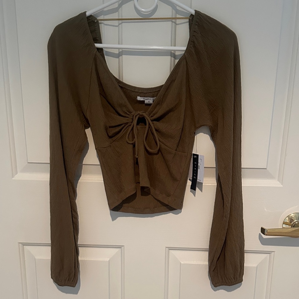 O'Neill Olive Long Sleeve Blouse